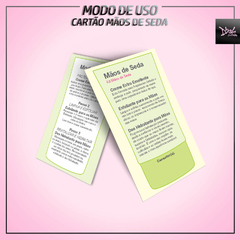 Cartão Modo de Uso Cuidados com as Mãos - DSBR026
