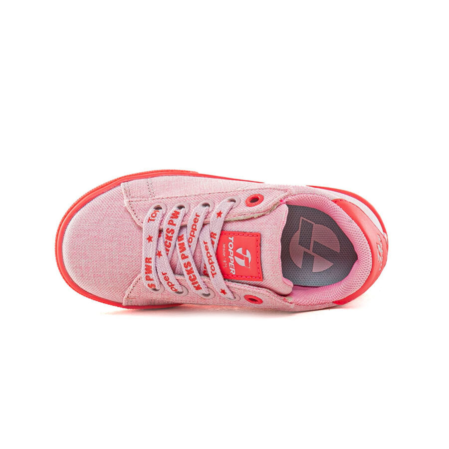 Zapatilla Rosa Topper Capitan Canvas Niñas 25 25773 rosa - Comprá Ahora |  Dafiti Argentina