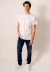 Remera Jersey Estamp Bruno Blanco - tienda online