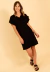 Vestido Tejido Ofelia Negro - comprar online