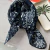 Pañuelo paisley negro