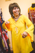 Vestido Ninfa - Acordonado en amarillo en internet