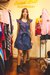 - Vestido Presillas - Azul Navy - comprar online
