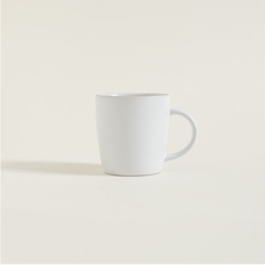 Mug Blanco borde natural linea Neo