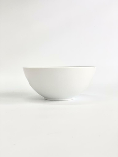 Ensaladera De Porcelana Linea Basic Color Blanca - Trendy Corner