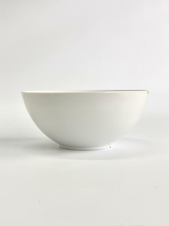 Imagen de Ensaladera De Porcelana Linea Basic Color Blanca