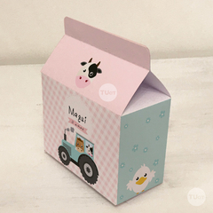 Kit imprimible animalitos de la granja colores pasteles candy bar tukit - comprar online
