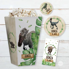 Kit imprimible dinosaurios leaves cumpleaños candy bar tukit Kit imprimible dinosaurios leaves cumpleaños candy bar tukit