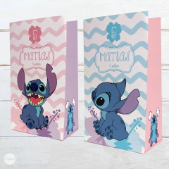 bolsa golosinera, bolsita, lilo y stich, bolsita stich, cumpleaños, final de fiesta