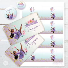 Kit imprimible cumpleaños encanto isabella tukit - comprar online
