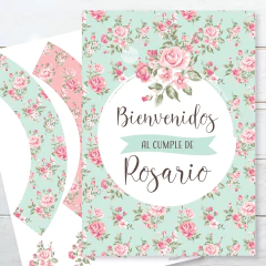 shabby, flores, kit imprimible shabby, party bundle, bolsa golosinera shabby, banderin shabby, cartel flores, envoltorio para golosinas, tarjetas, invitaciones whatsapp flores, etiquetas y circulos shabby, banner shabby, cumpleaños shabby