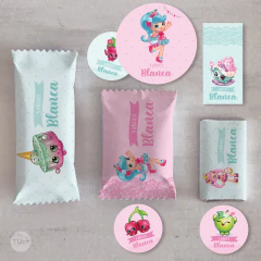 Kit imprimible shopkins candy bar tukit - TuKit