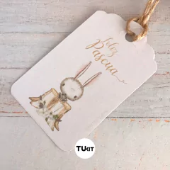 Kit imprimible deco feliz pascua acuarela tukit - TuKit