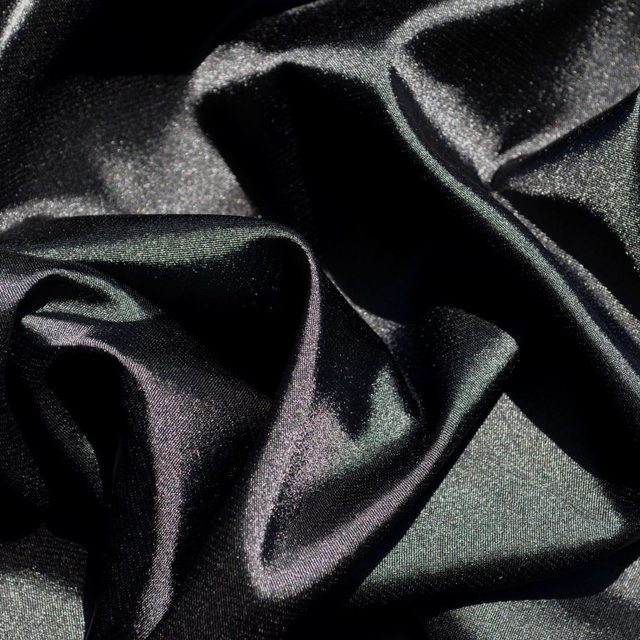 Tela Saten negro Venta de Telas por Metro