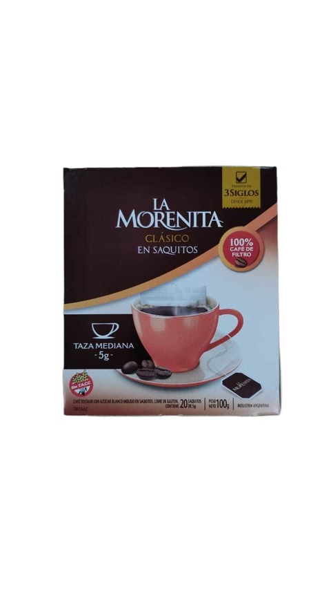 Cafe En Saquitos - 100 Gr - La Morenita