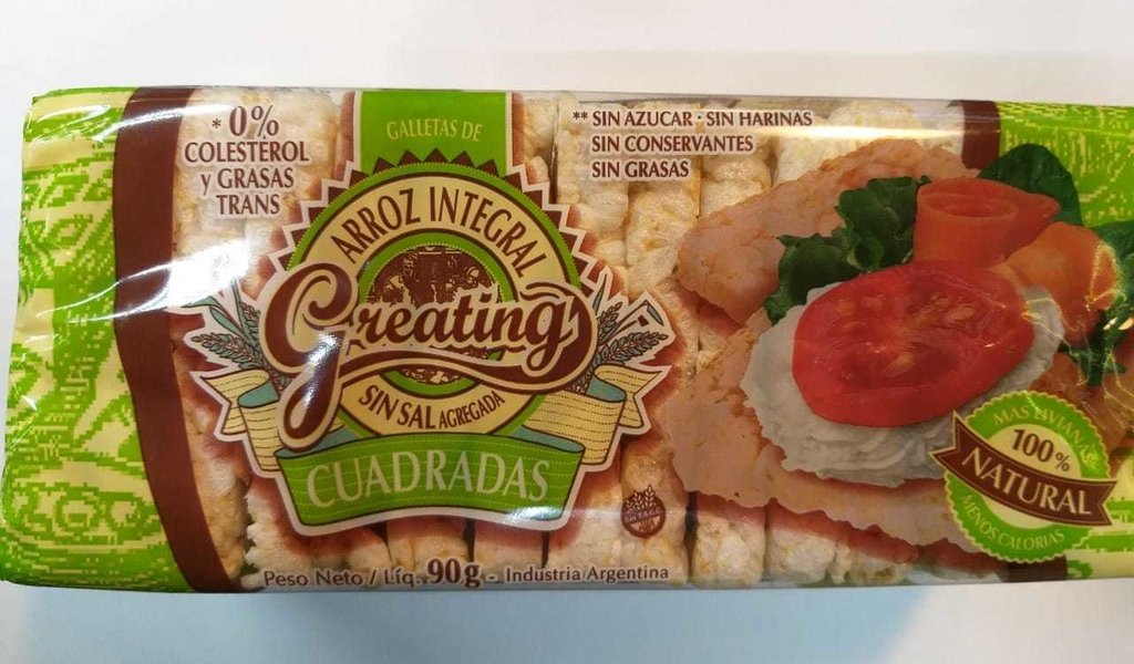 Galletas De Arroz Integral Cuadradas Sin Sal 90Gr Greating Galletas De Arroz Integral Cuadradas Sin Sal 90Gr Greating