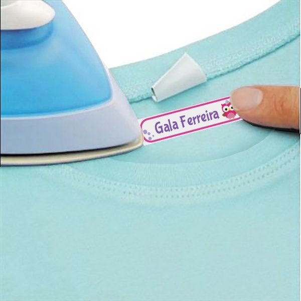 PACK 1 - ETIQUETAS DE TELA TERMOADHESIVA PARA ROPA