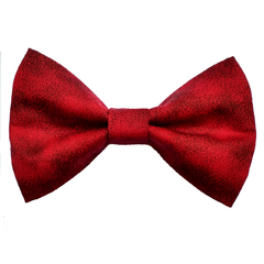 Gravata Borboleta Tie Dye Vermelha