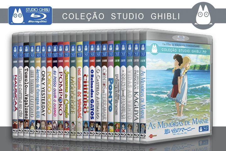 Studio Ghibli Blu Ray Collection Uk