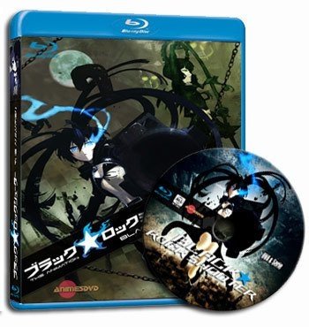 anime Black Rock Shooter dvd cover