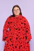 Vestido camisero Dino Rojo - comprar online
