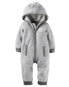 Talle: 6 y 9 Meses Carter's - Enterito Polar/Microfleece