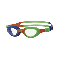 Óculos de Natação Zoggs Little Super Seal - Verde, Azul e Laranja