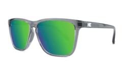 Óculos de Sol Knockaround Fast Lanes - Clear Grey / Green Moonshine - comprar online