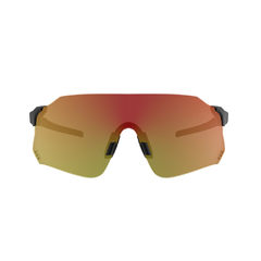 Óculos De Sol HB Quad X - Matte Black/ Red Chrome - loja online