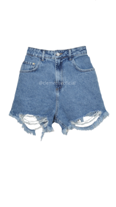 Shorts Mom Jeans Destroyed