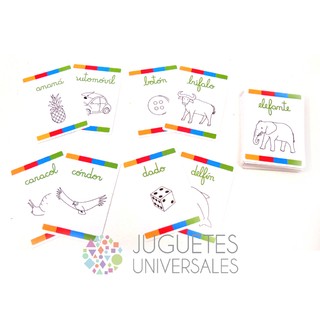Cartas abecedario cursiva
