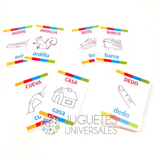Cartas abecedario imprenta
