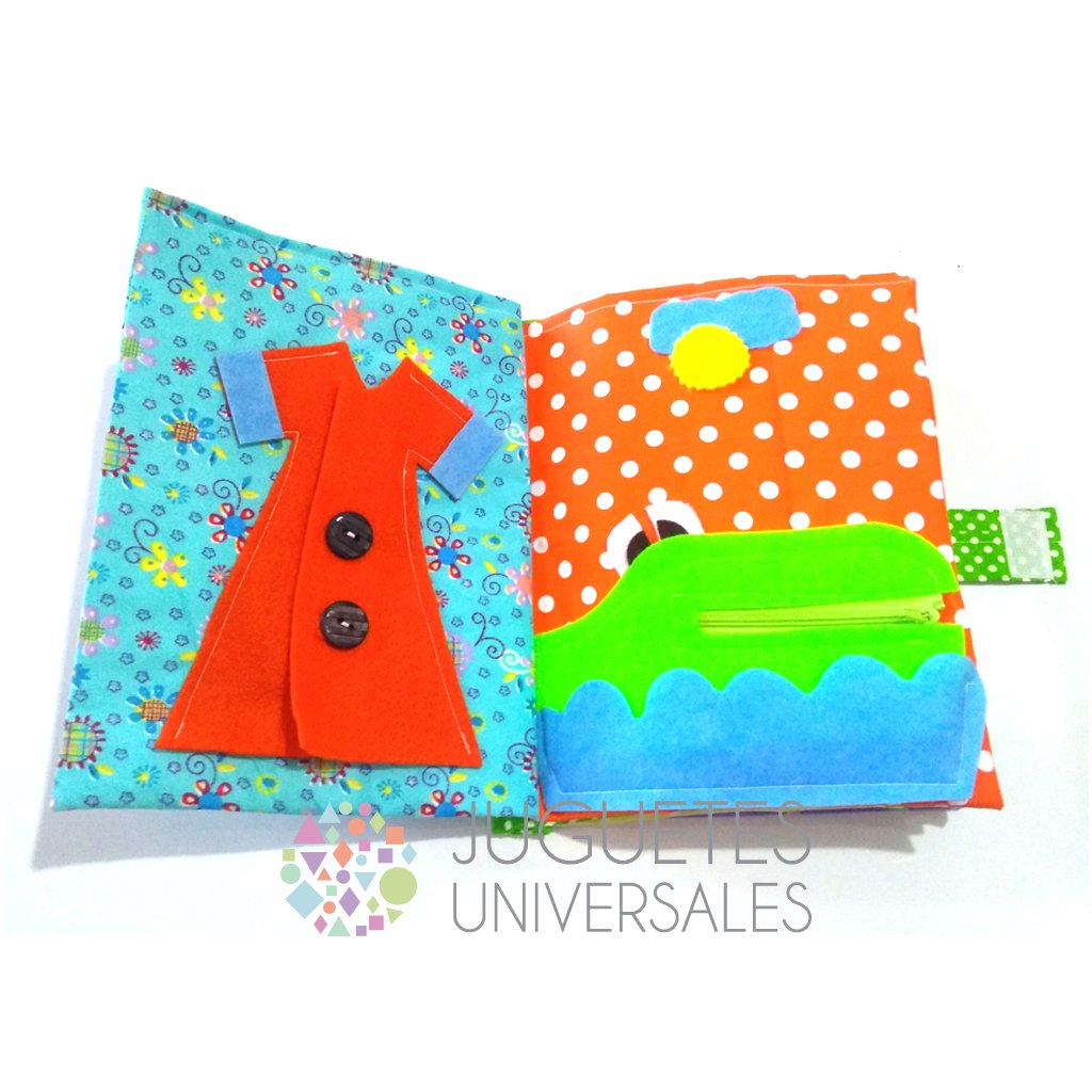 Libro Sensorial Para Niñosniñas Para Estimulación Temprana Libro Sensorial Para Niñosniñas Para Estimulación Temprana