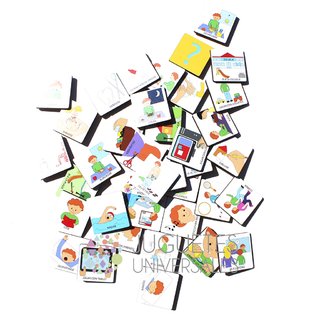 Pack pictogramas madera - rutinas