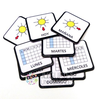 Pictos imantados - Días de la semana