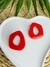Aros Resina Ego Rojos - comprar online
