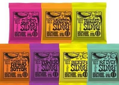 Cuerdas Ernie Ball Guitarra Electrica Power Slinky .11