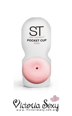 Masturbador Pocket Cup Ano Art - 3897
