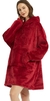 Buzo Pijama Oversize Liso con capucha - Sueño Azul