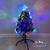 Arbol de Navidad 60cm Luminoso RGB Led y Fibra Optica Nevado