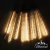 Guirnalda Tubitos Led Blanco Calido Efecto Lluvia Meteoro 50cm