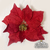 Flor Estrella Federal Roja 23cm - comprar online