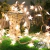 Guirnalda Estrellas Led Calida Fijas 5mts a PILAS - El Rey de la Navidad