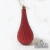 Set x 4 Gota Retorcida Glitter Roja