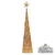 Piramide minimalista Golden Glitter 1,80mts