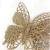 Set x 3 Mariposas Glitter Oro con clip - comprar online