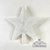 Puntal Estrella LUJO Glitter Blanca 16cm