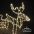 Reno con Trineo Led Blanco Calido - comprar online