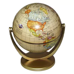 Gloter Globo Terraqueo Politico 10 Cm Antiguo Multigi 