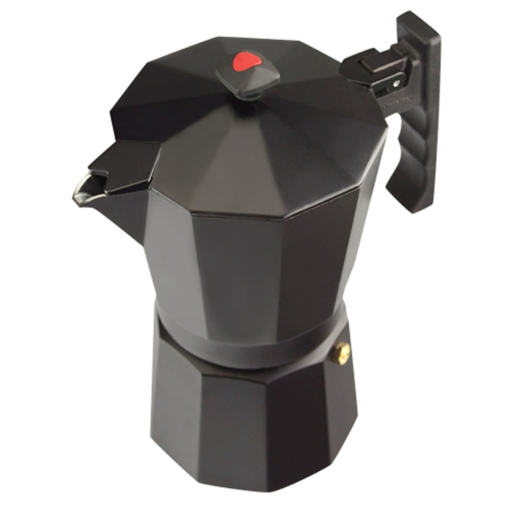 Cafetera Italiana 9 Pocillos Noir Magefesa